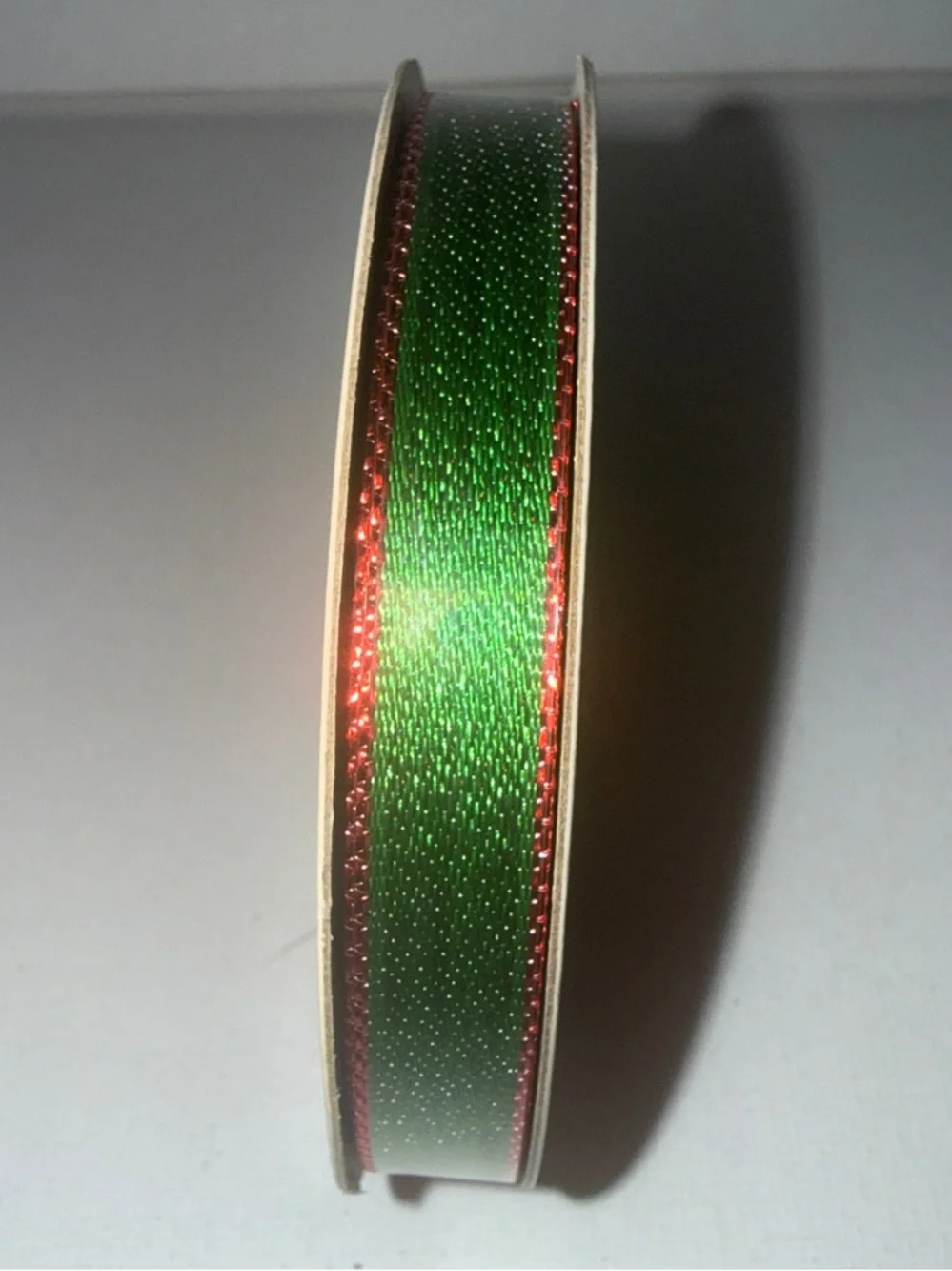 Celebrate It Satin Ribbon Spool in Shiny Green